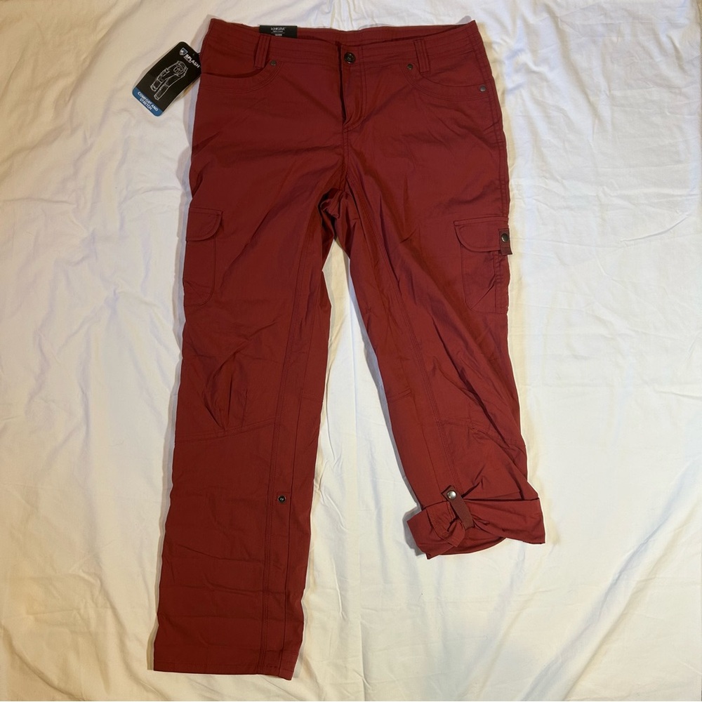Women's Kuhl Splash Roll Up Dark Dahlia Pants